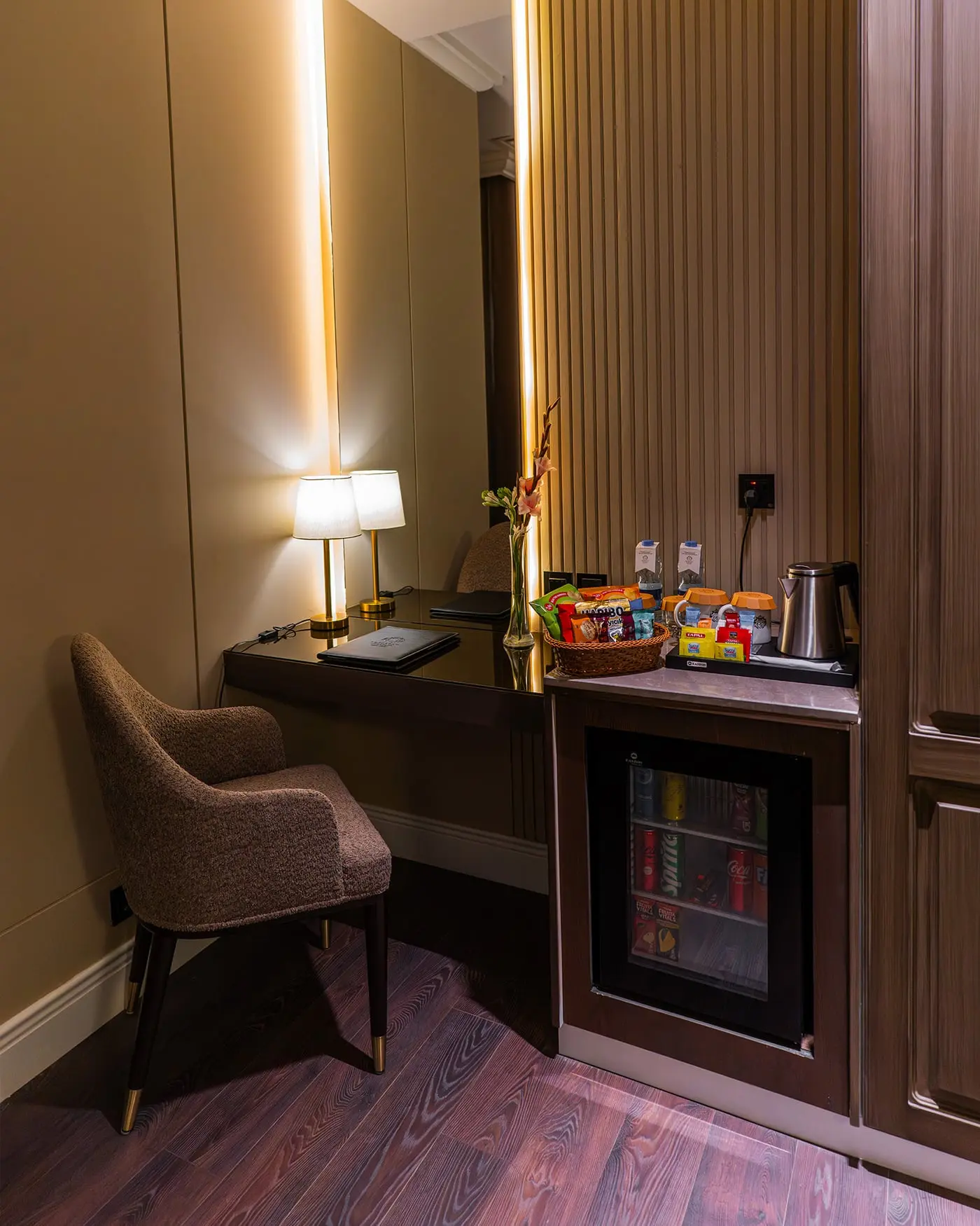 A refreshment nook
