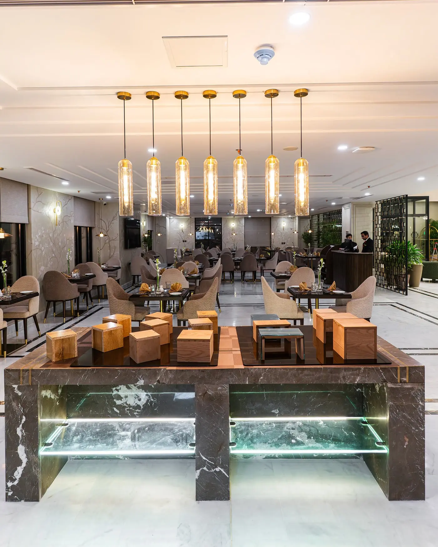 The restaurant
