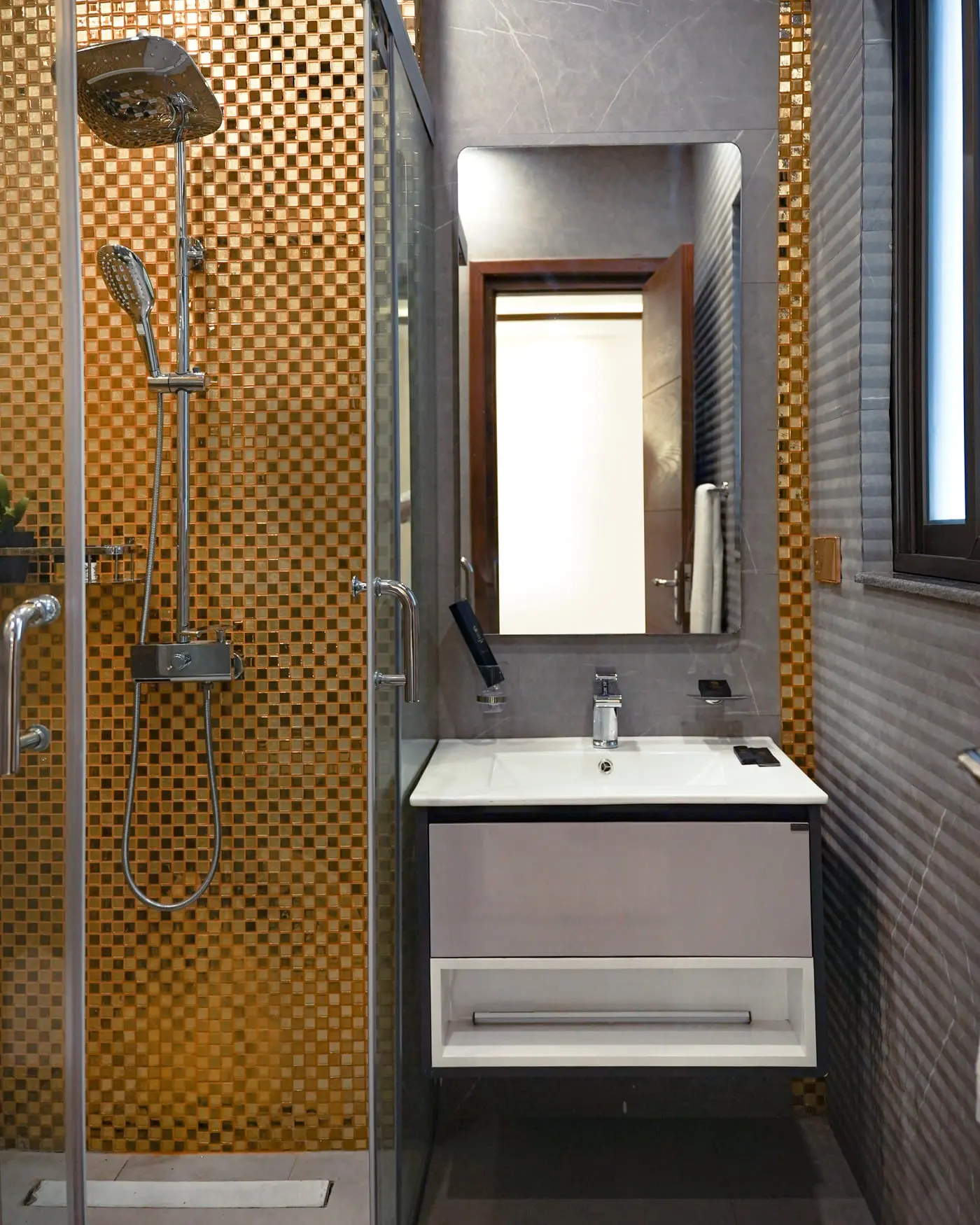 A guest bathroom