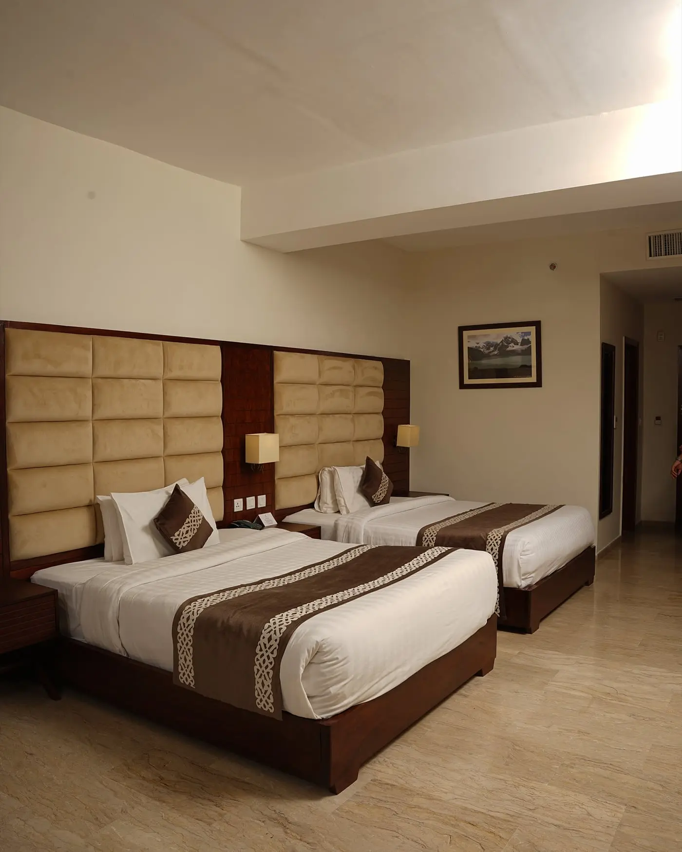 A twin guest room