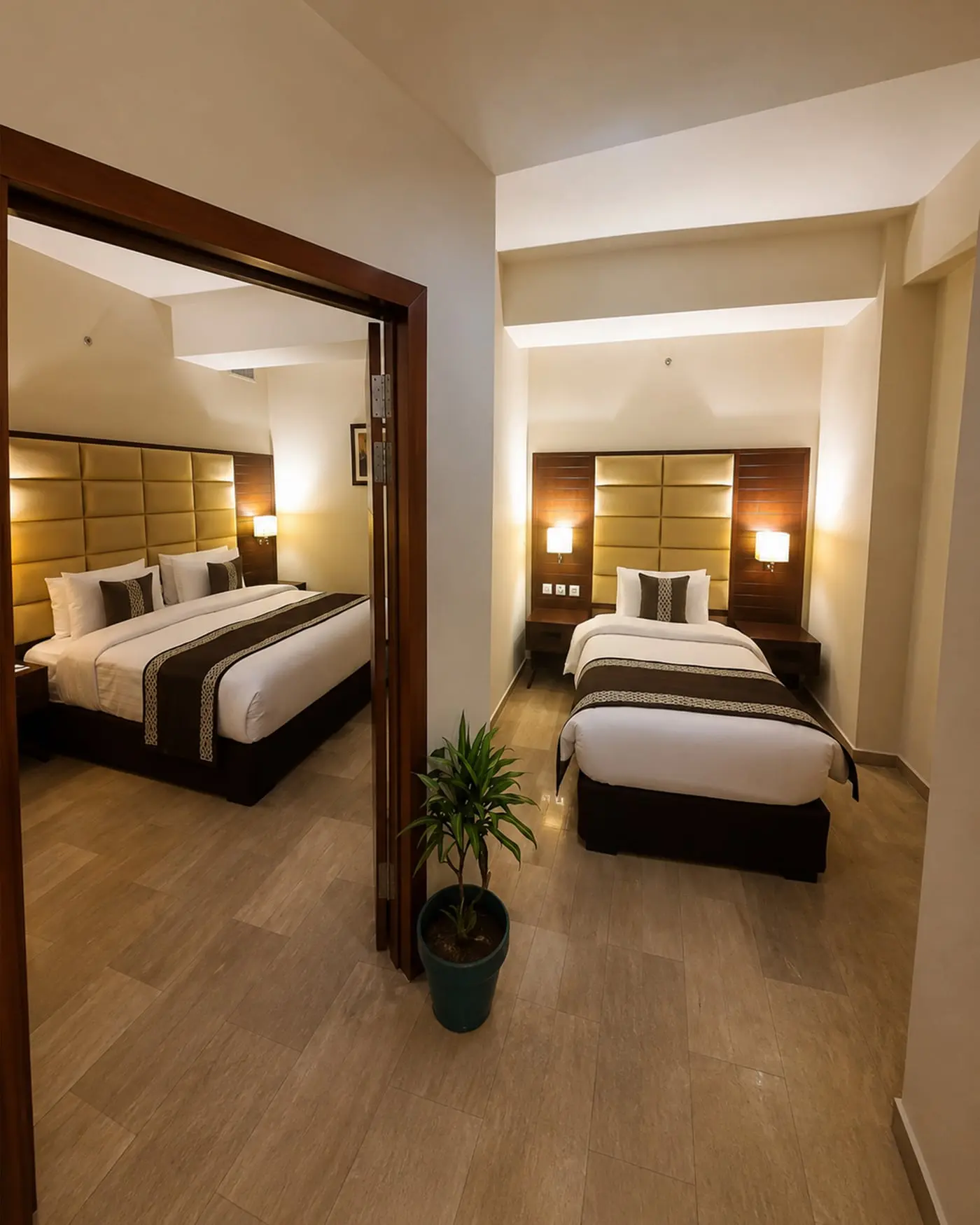 The deluxe suite at Faletti’s Express Shimla Hill