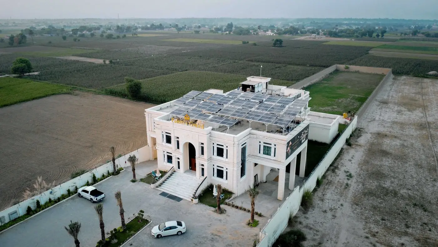 The property from the air