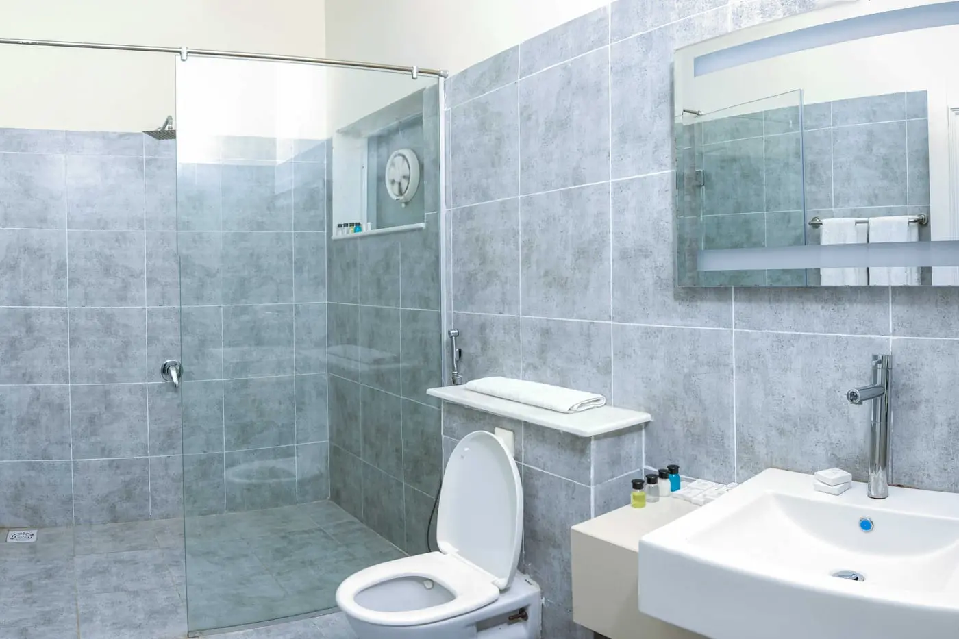 A guest bathroom