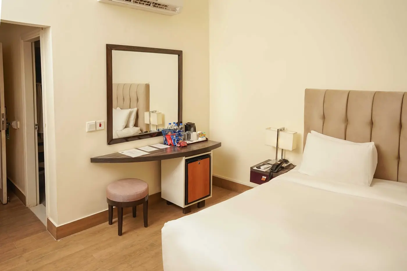 A standard guest room