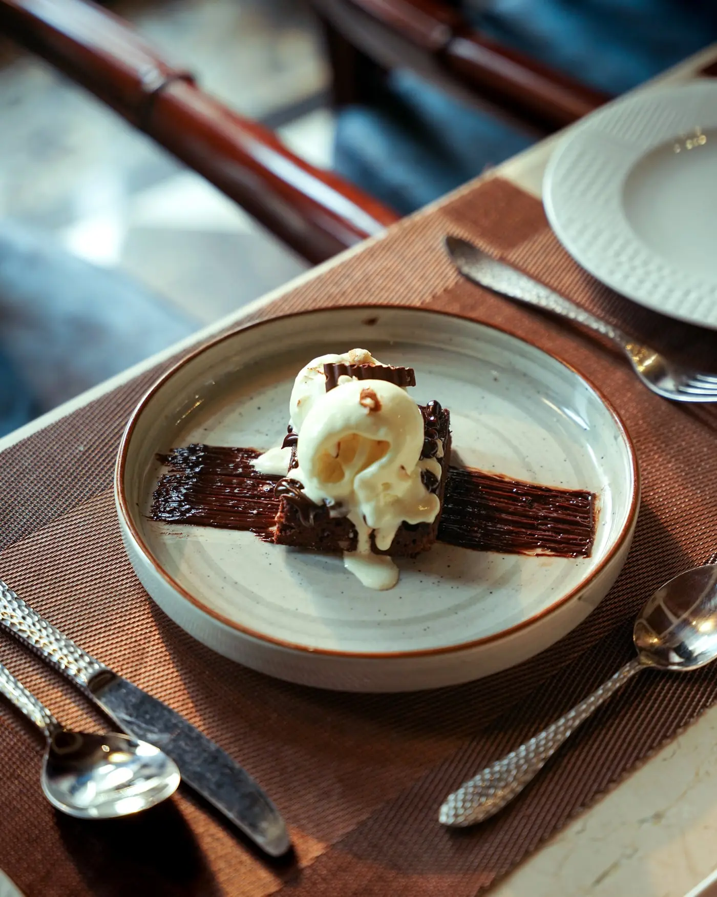 Dessert at Café De Brando