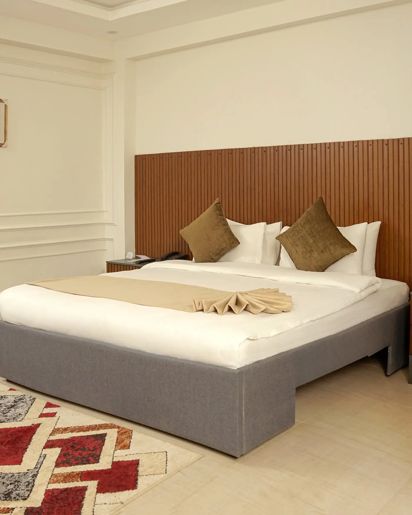 A standard room at Faletti’s Grand Naran