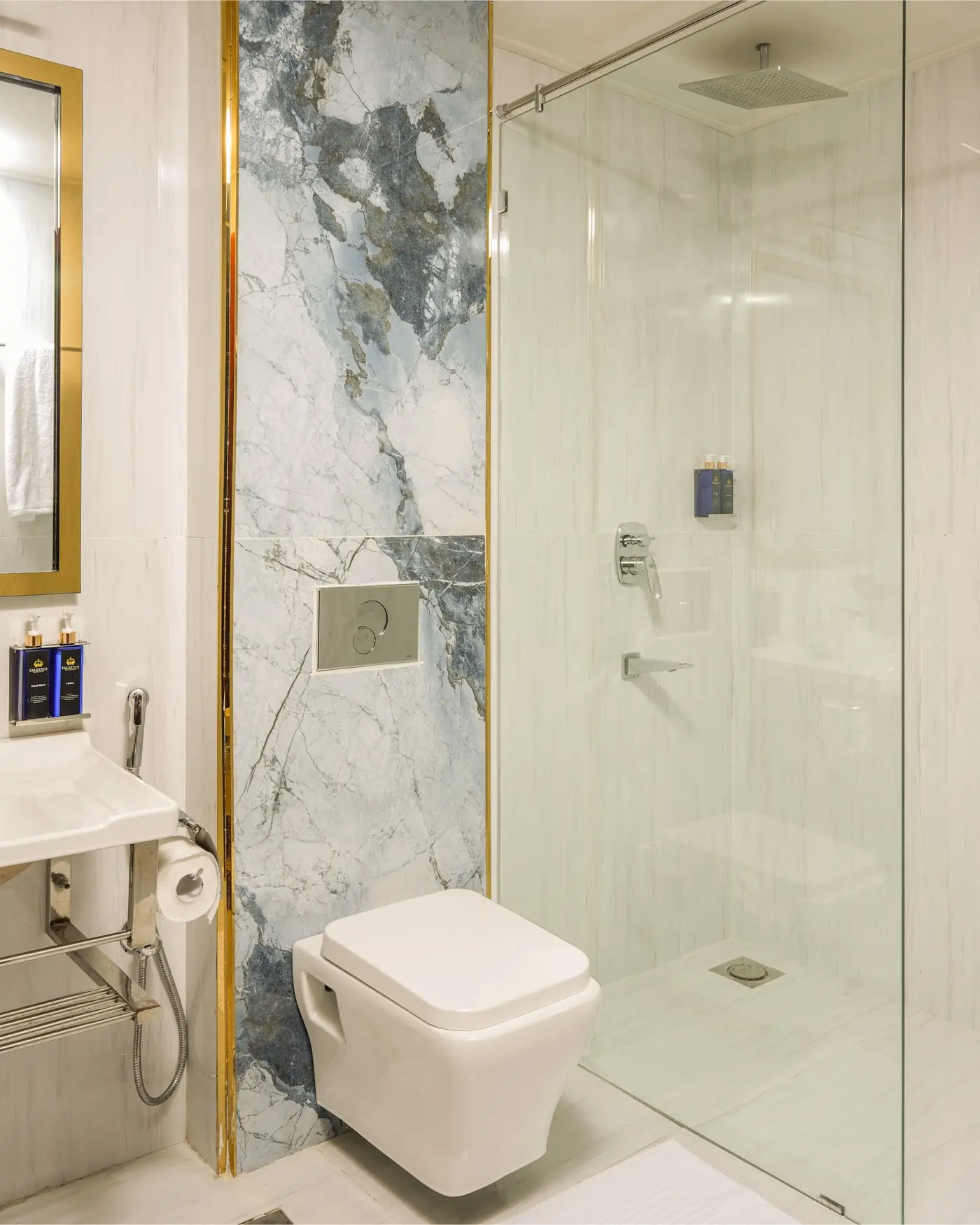 A residence bathroom