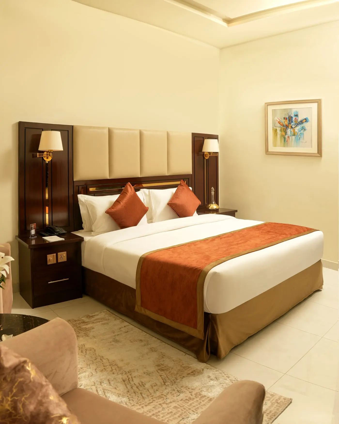 A residence bedroom