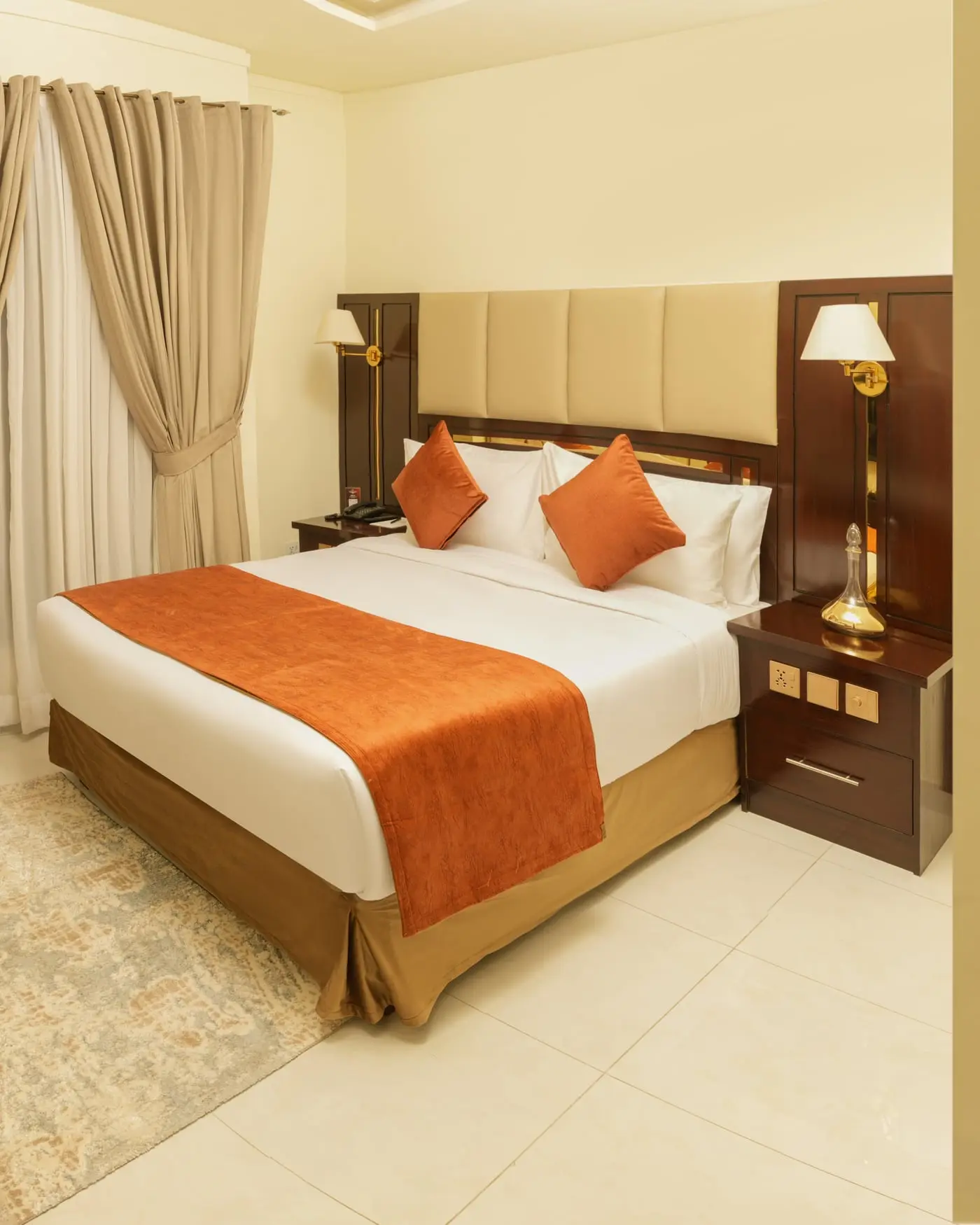 A king-bed residence at Faletti’s Residences Top City