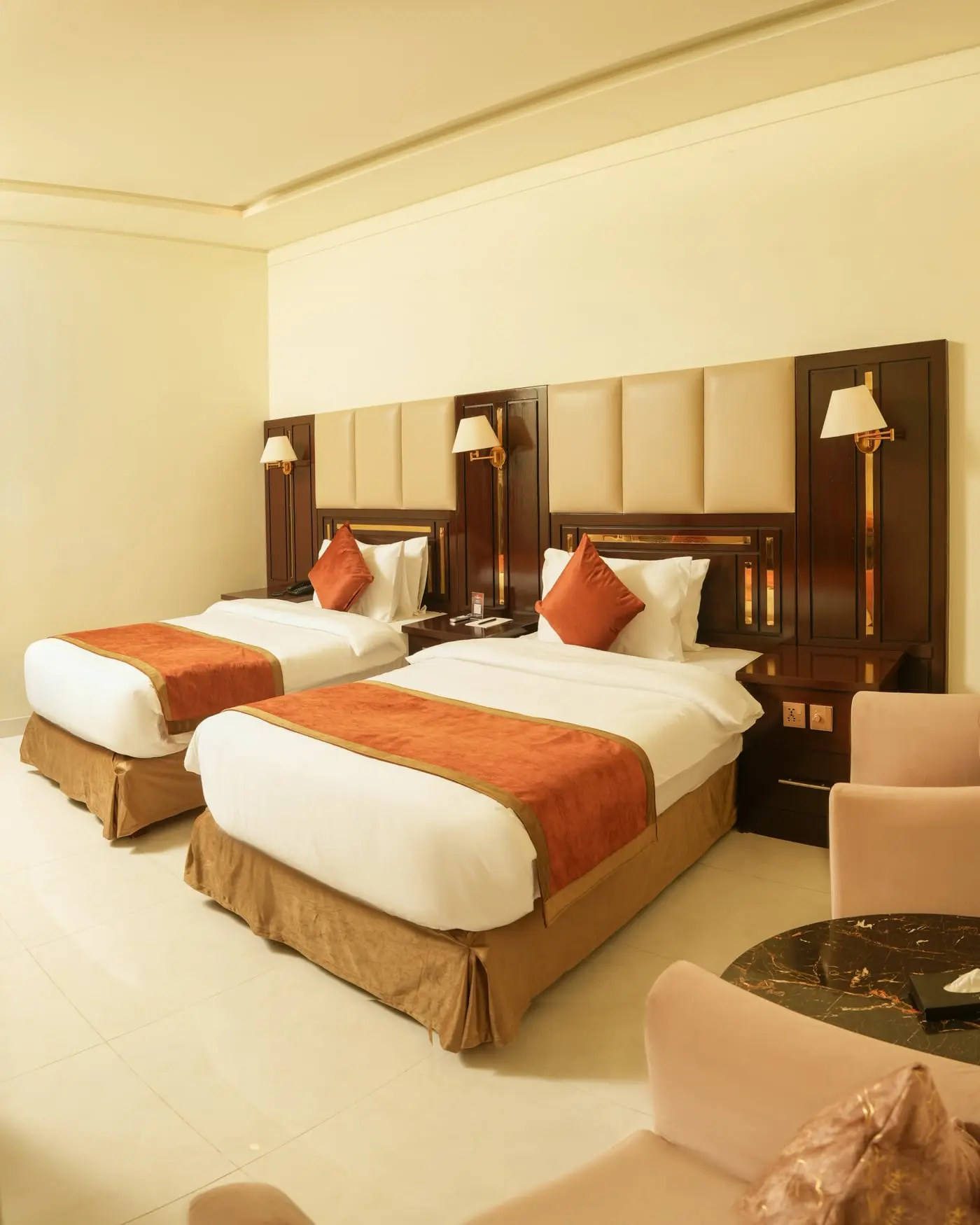 A twin-bed residence at Faletti’s Residences Top City